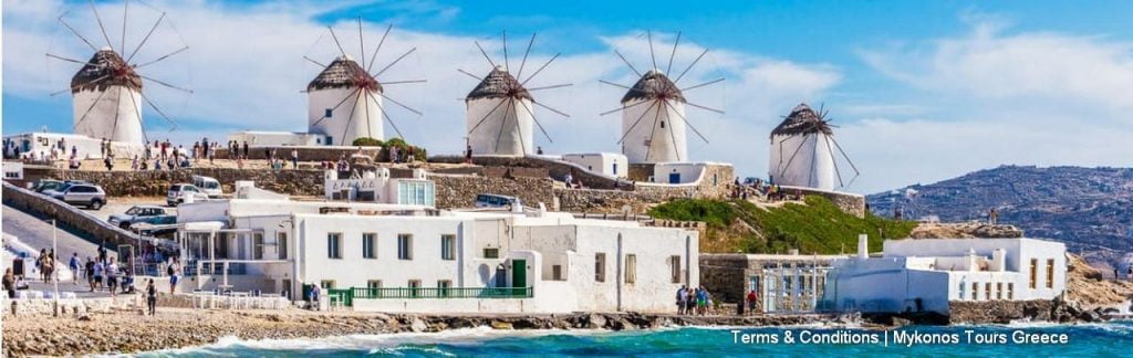 Terms And Conditions Of Mykonos Tours Greece