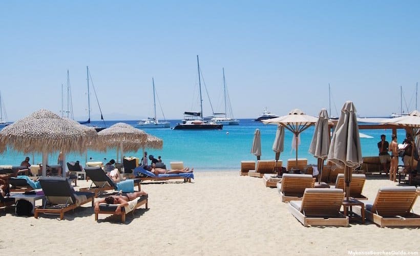 Platys Gialos beach, Mykonos