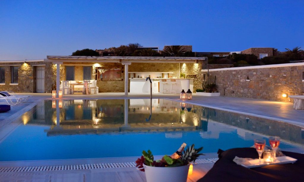 Villa Sergio Azzaro In Mykonos 6 Bedrooms