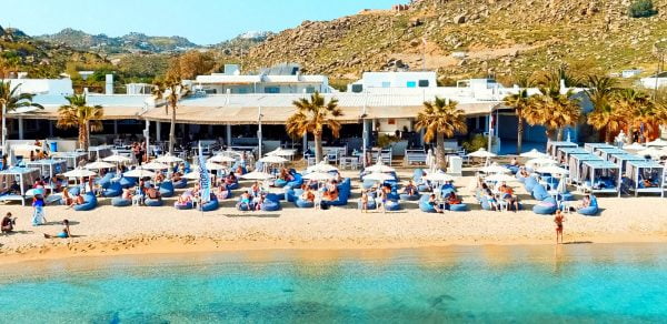 Paradise Beach In Mykonos